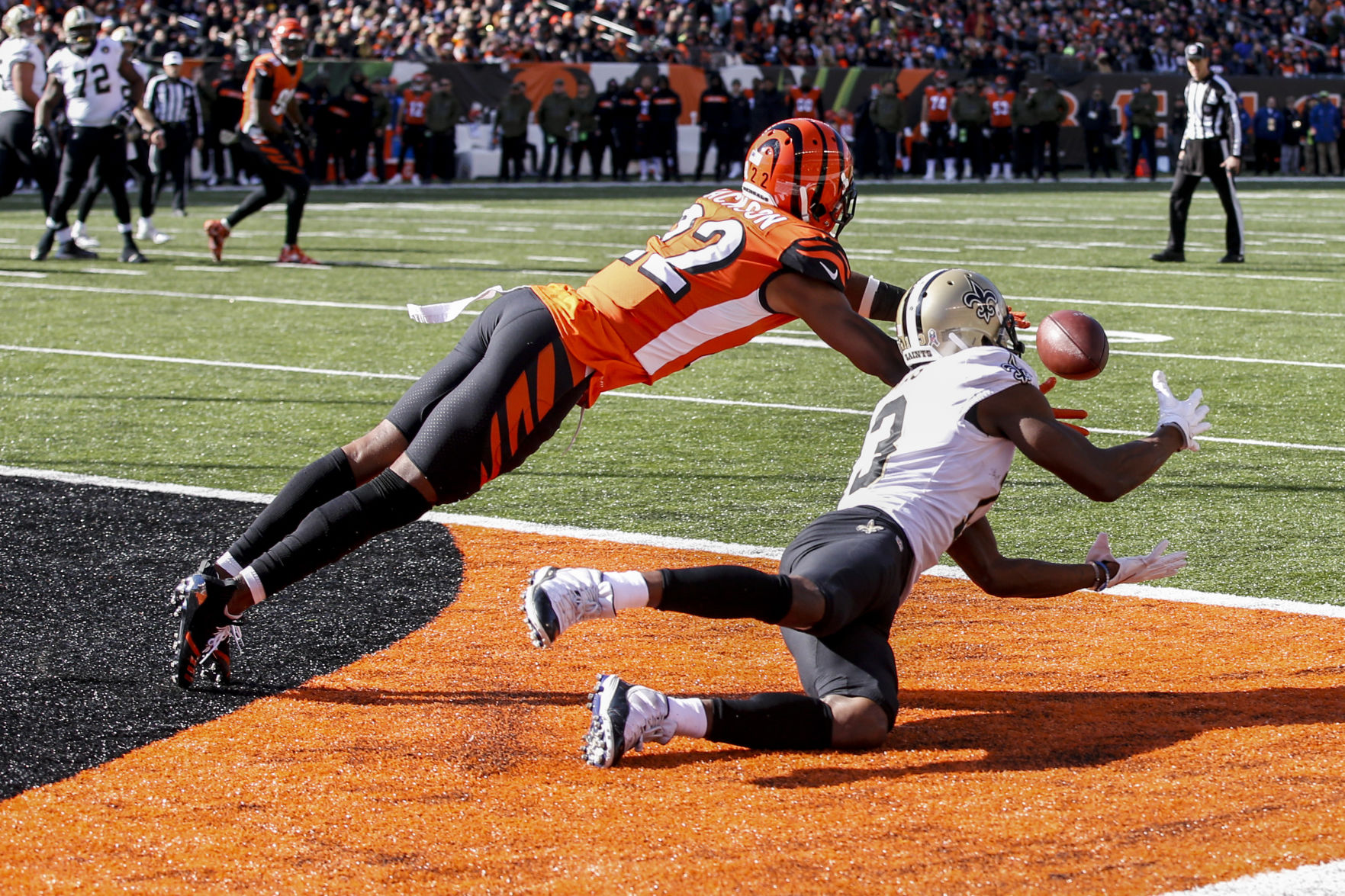 Saints Bengals Football